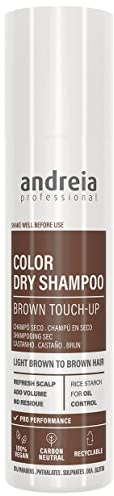 Andreia Professional Color Dry Shampoo braun 150 ml - Haarpflege - keine Rückstände Formel - deckt Grau, Glatzheit und Wurzeln ab - alle Haartypen
