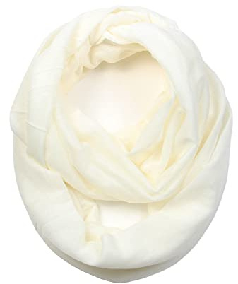 Scarf& Scarfand's Solid Color Infinity Winter Wrap Loop For Women & Men (Ivory)