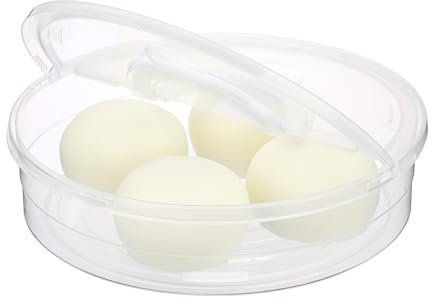 SUMTree Kuchen Transportbox Rund Tortenbehälter Pizza Box mit Deckeln und Tragegriff Transparente Aufbewahrungsbox für Torten Cupcake Brot Pizz Kekse Pizzateig (Kunststoff, Durchmesser 30cm, Höhe 8cm)