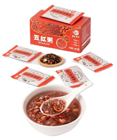525 G De Bouillie Céréales Mélangées, 7 Sachets Individuels (mélange 5 Ingrédients) – Cuisine Facile For Le Petit-déjeuner/repas/collation, Sucré Et Moelleux, Préparation Rapide (