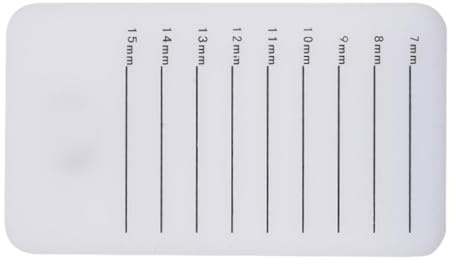 OATIPHO Bandeja de Acrílico para Extensiones de Pestañas Superficie Lisa y Soporte para Pestañas Postizas Adecuado para Salones de Belleza y Uso Individual