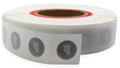 NFC NTAG213 Stickers/Tag/Adhesive Label 137 Bytes Programmalbe Fast Read/Write/Lock Compatible with All NFC-Enabled Smartphones and Devices (50)