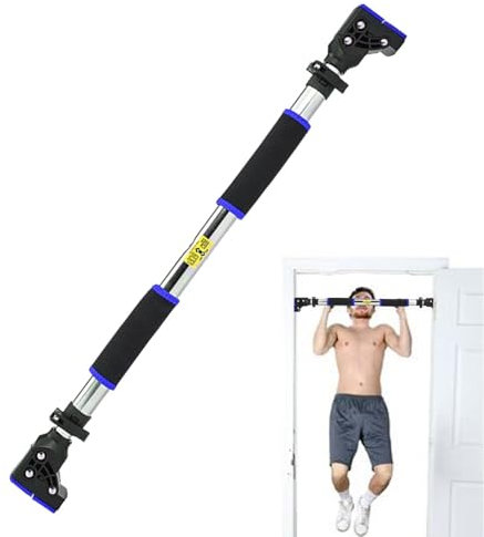 TQEBWUS Reckstange an der Tür, Klimmzugstange für Türrahmen,Tragbare Fitness-Reckstange | Großes, tragendes Indoor-Fitnessgerät für Wohnzimmer, Arbeitsbereich, Fitnessstudio, Schlafzimmer