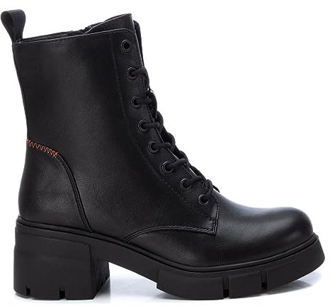 REFRESH - Botín Mujer Negro - Calzado Cómodo y Versátil - Moda casual - Modelo 17091901 (Talla 41)
