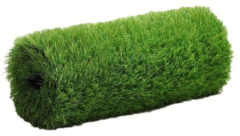 Tappeto in erba artificiale realistica ad alta densità, morbido tappeto erboso sintetico per esterni, giardino, prato, balcone e paesaggio, verde, 2 x 17 m