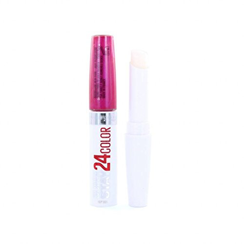 Maybelline New York Superstay 24H Super Impact Lippenstift rosa 353 - 24/7 Fuchsia, 1 Stück