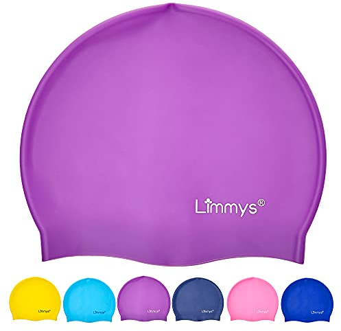 Limmys Schwimmkappe für Kinder – Aus 100 % Silikon – Für Jungen & Mädchen – Weich, Dehnbar & Bequem – Entwickelt für Komfort & Langlebigkeit
