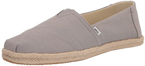 TOMS Alpargata Rope Classic, Mocassino Basso Donna, Medium Grey, 36.5 EU