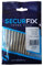 10 x Concrete Frame Screws 7.5 x 120mm Window Fixings for Masonry Stone & Brick