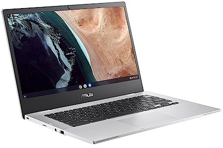 ASUS Laptop Chromebook 14 CX1400CKA 14.0 Full HD Laptop (Intel Pentium N6000, 4GB RAM, 64GB eMMC, Google Chrome OS)