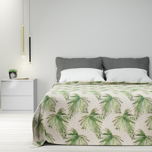 Byour3 Couvre-Lit Coton Mélange Double pour 1 2 Personnes à Motifs Été Printemps Lit Simple Queen Size Léger Grande Taille Couverture Résistant Multi-Usages (Mexico, Queen Size)