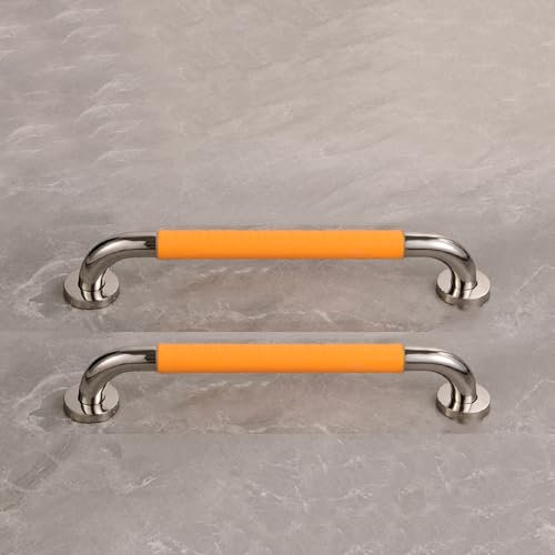 Barre d'appui antidérapante pour salle de bain, lot de 1/2, barre d'appui de douche en acier inoxydable pour personnes âgées, handicapés, aide à la mobilité dans la salle de bain