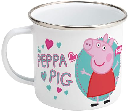 Peppa Pig Emaille-Tasse – Time to Party Design