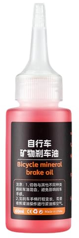 Olio minerale per il freno della bicicletta: liquido freno idraulico ad alte prestazioni, liquido professionale per freni a disco, corse e biciclette e -Bike | soluzione impossibile pa