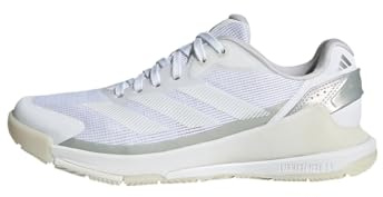 Adidas Crazyquick Lightstrike Scarpe da Paddle da Donna, Ftwr Bianco/Ftwr Bianco/Zero Met, 40