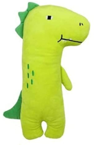 Almohadillas para cinturón de seguridad de coche para niños Forma de dinosaurio Lindo dibujos animados Cinta de sujeción Almohada Interior Decorativo Felpa Cinturón de seguridad Correa Hombrera Derec