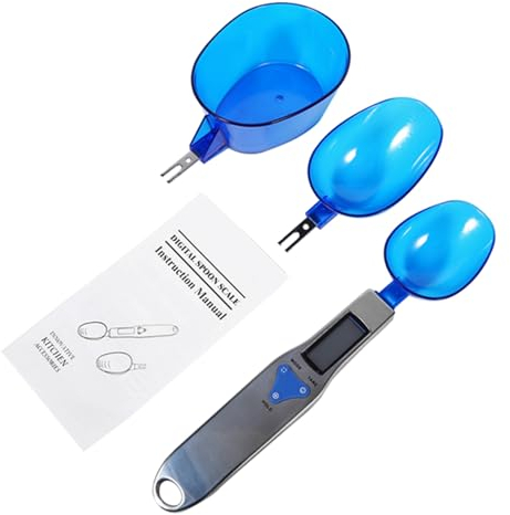cucchiaio bilancia + Spoon Scalev, Strumento elettronico di misurazione bilancia da digitale accurato Peso 500/0,1 g
