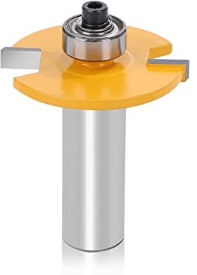 TOWOLYS #0 Biscuit Joint Slot Cutter Router Bit 1/2 Shank 4MM