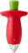 ZIGAGA Erdbeere Huller Tool Top Leaf Remover Edelstahl Obst Corer Küche, 1, Rot
