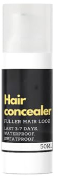 Hairfillup Correttore per Capelli, Polvere Anti-Sudorazione, Correttore per l'Attaccatura dei Capelli, Lunga Durata, Correttore per Uomo e Donna, 50 ml (1Pcs)