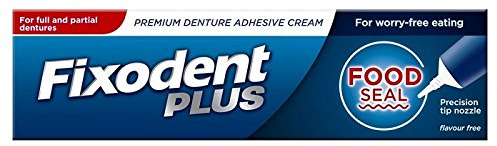 Fixodent Plus Lot de 12 joints adhésifs pour crèmes dentaires 35 ml