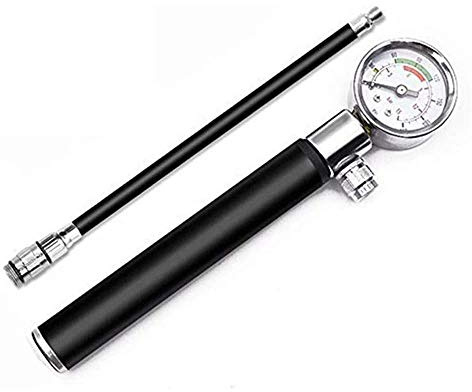 VOANZO Kit de reparación de neumáticos de Bicicleta con Mini Bomba de Bicicleta con manómetro de Alta presión 210 PSI, Bomba de Bicicleta de montaña portátil de Alta presión