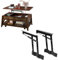 Klapp Scharniere für Couchtisch, 1 Paar Faltbar Möbelscharnier Tischlifter Schreibtisch Mechanismus Fitting Scharnier Rahmen Rack für Höhenverstellbarer Wohnzimmertisch Hubtisch Möbel Zubehör