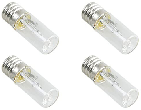 Lanko 4X UVC Lights Ampoule Germicide Lampe Ultraviolette DC 10V UV Tube de Lumière Ampoule E17 3W Désinfection Lampe à Quartz