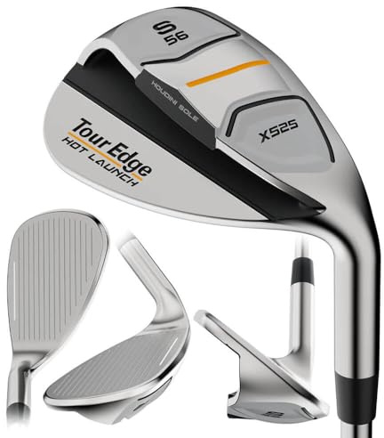 Tour Edge Hot Launch X525 Sand Wedge 56* (Graphite UST Helium White, Ladies) Women's 2025
