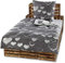 Protex 4 Teilige Winter Bettwäsche Set Fleece Flausch Mikrofaser 135x200 80x80 warme weiche Winterware