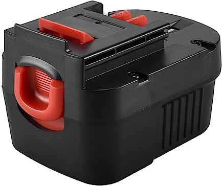 aunstarwei 12V 3500mAh NI-MH Akku kompatibel mit Black & Decker A12 HPB12 A12E A12-XJ A12EX FSB12 FS120B FS120BX A1712 B-8315 BD-1204L BD1204L BPT. 1047