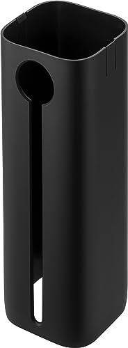 ZWILLING FRESH & SAVE CUBE Cover for Box Size 4S, protects from sunlight, shows fill level, made of BPA-free plastic, colour black
