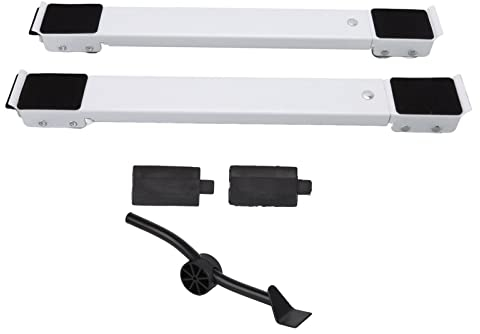 MINGZHE Möbelrulle, Utdragbar Apparatrullar Mobil Tvättmaskinsbas, Apparatrulle Universal 300 Kg Lager Utdragbar Mobil Möbelbas för Kyltvättmaskin