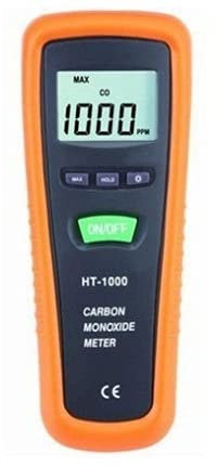 Detector de gas, detector de fugas de gas, Detector de monóxido de carbono Digital medidor portátil con alta precisión CO Probador de gas MONITOR MONITOR Alarma de sonido 100 0ppm para el hogar y la a