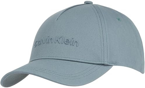 Calvin Klein Gorra de béisbol Hombre CK Must Basecap, Azul (Goblin Blue), Talla Única