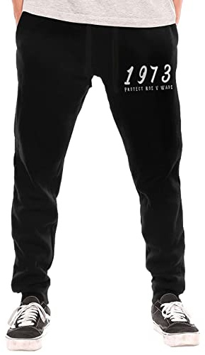 1973 Protect Roe V Wade Men's Sweatpants Fashion Athletic Joggers Pants Sweatpants Trousers Mens Long Pants Black