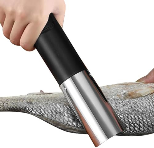 Sghtil Écailleur de Poisson électrique, détartreur de Poisson électrique | Remover 3000mAh Écailleur de Poisson étanche | Grattoir à Poisson Portable avec poignée Ergonomique, Outils de