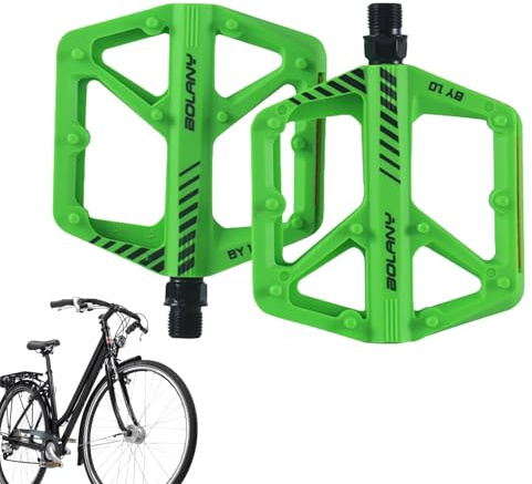 Racercykelpedaler, cykelpedaler | lätta cykelplattformspealer, cykeldelar, platta pedaler med förseglade lager, elektriska vägcykel-mountainbiketillbehör