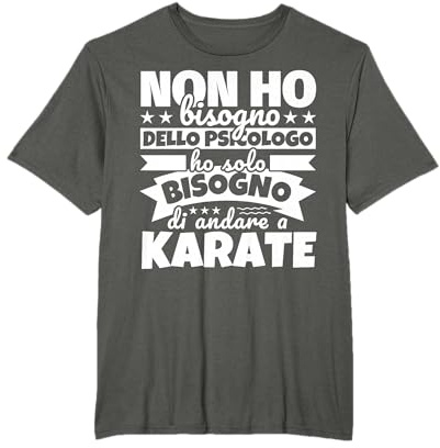KARATE regalo divertente Maglietta