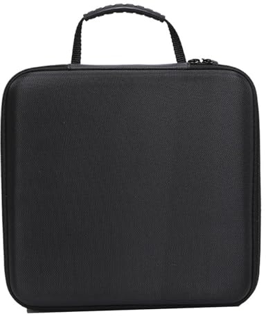 Boîte de voyage à 12 emplacements pour montres avec intérieur rembourré pour un rangement sécurisé et un affichage quotidien des montres