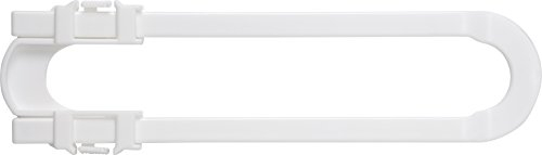 ABUS Junior Care - Cerradura para puerta de armario - Mara | Seguridad para bebés | Para armarios | Manijas de puerta | Pestillo de puerta | blanco | 76972