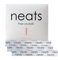 NEATS Fashion Tape, 48 doppelseitige Streifen für Kleidung und Körper, transparentes Klebeband, hautfreundlich, Transparent