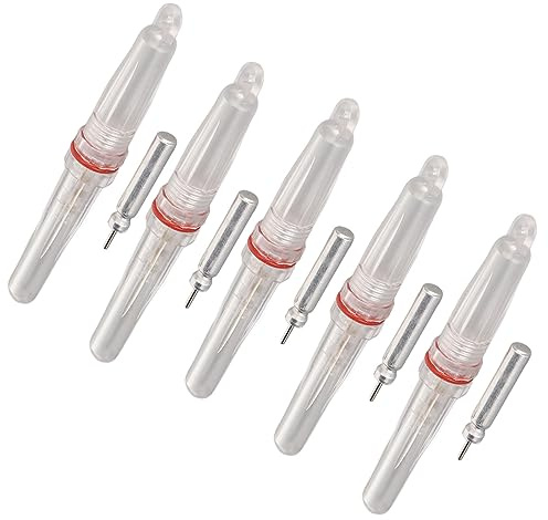 Luz de Señuelo de Pesca, Luz de Pesca LED de 5 Piezas, Reutilizable, Versátil para Pesca en Agua Salada (Fijo en Verde)