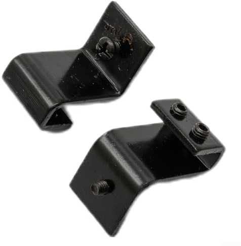 Sistema di chiusura ammortizzata per meccanismo ammortizzatore, 2 pezzi, per porta scorrevole, kit con foro di installazione e strumenti di installazione e ganci inclusi