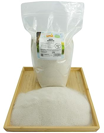 Getzoo Badesand - Chinchilla Sand 3kg I Spezialpflege für Fell und Krallen I Vielseitige Anwendung I 100% Sepiolitsand I Für Diverse Nager und Exoten geeignet (3 kg)