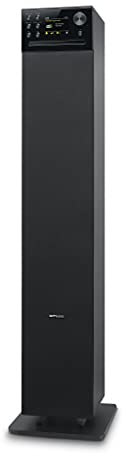 Muse M-1380 DBT Bluetooth Lautsprecher mit DAB/DAB+, FM Radio, CD und USB Anschluss schwarz, Lautsprecher