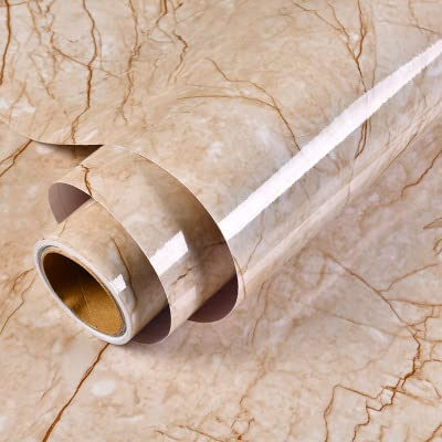 Tapete Küchentapete aus schwarzem Marmor for Abziehen und Aufkleben for Theken, selbstklebende Tapete, Marmorküche, selbstklebendes Papier 280 cm (Color : Ling xing, Size : 60cmx5cm)