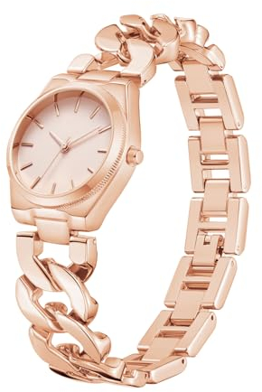 CIVO Armbanduhr Damen Analog Damenuhr: Einfach Edelstahl Wasserdicht - Rosegold Quarz Uhr für Frauen