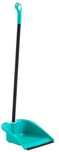 MAYA Recogedor Eversea® con Regleta de Goma y Palo Metálico. Fabricado con Materiales Reciclados. Sostenible, Resistente y Eficiente. Ideal para Hogar y Oficinas