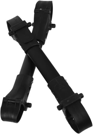 TOYANDONA Conector en Familias Dos Niños Adecuado para Uso al Aire Libre Sillas de Paseo de Aluminio Negro Resistente y Anticorrosión 2 Piezas para Cochecito Gemelar